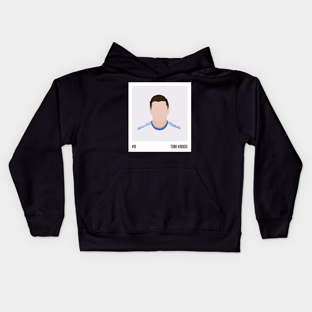 Toni Kroos Minimalistic Camera Film Kids Hoodie by GotchaFace